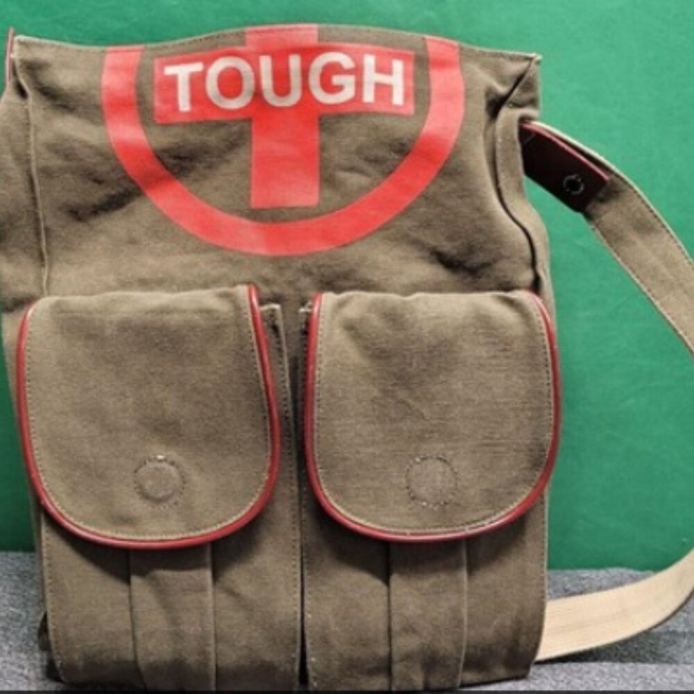 Vintage Tough Jeans Inc Military Style Bag